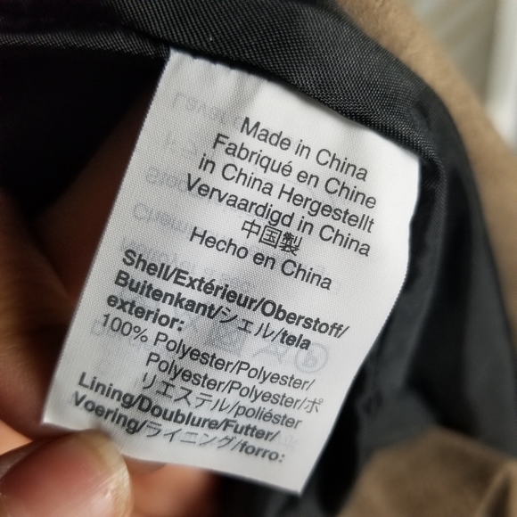 New Jcrew Mercantile Moto Faux Suede Taupe Jacket womans size Medium - Picture 5 of 6